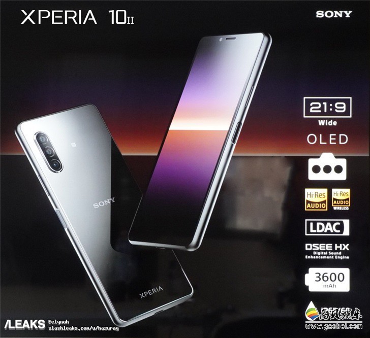 知名爆料网站爆料！索尼新款旗舰手机将命名Xperia 1Ⅱ，新机渲染图流出