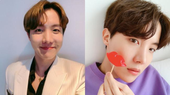 防弹少年团结束格莱美之旅返回韩国，J-HOPE走出机场吸引了所有人视线