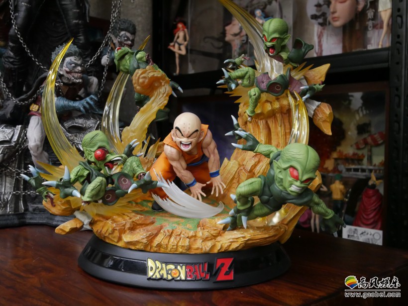 法国知名工作室设计HQS龙珠授权雕像克林!全球限量2000,最强地球人 法国知名工作室设计HQS龙珠授权雕像克林!全球限量2000,最强地球人