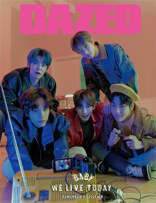 时尚杂志公开TOMORROW X TOGETHER(TXT)新画报！展现多姿多彩魅力