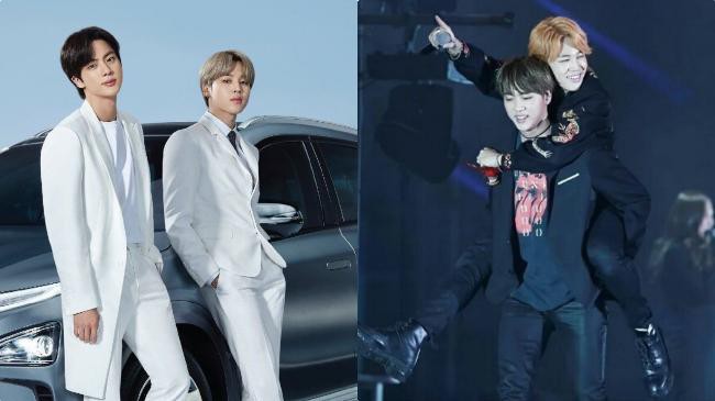 据说防弹少年团里有N对兄弟CP，而最治愈的一对就是大哥JIN和弟弟JIMIN