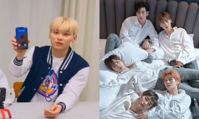 NU’EST在V APP直播与粉丝交流，私生饭竟然连成员做节目都敢打电话来