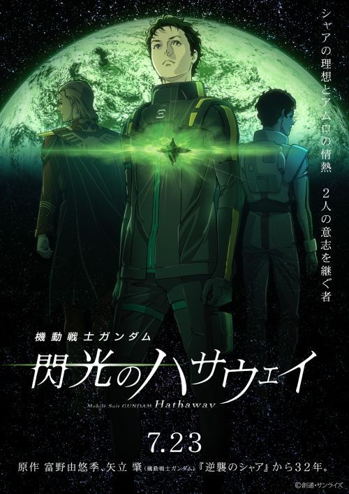 剧场版动画《机动战士高达：闪光的哈萨维》公开全新特报视频以及视觉图