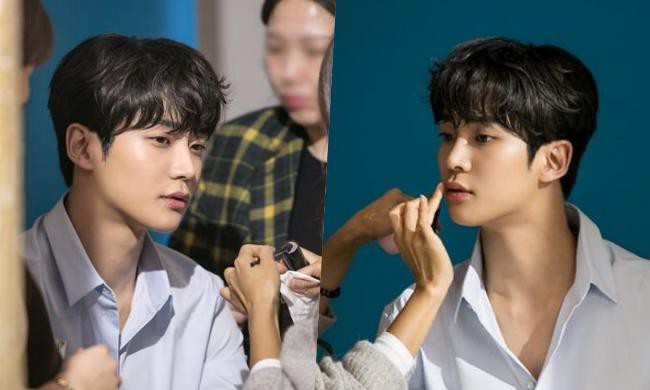 SF9成员路云所属社FNC公开一组新写真拍摄花絮！超近距离欣赏路云美颜
