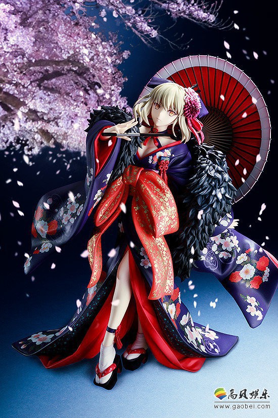 《Fate》HF剧场版黑Saber花魁手办公开官图、价格详情！充满别样的性感