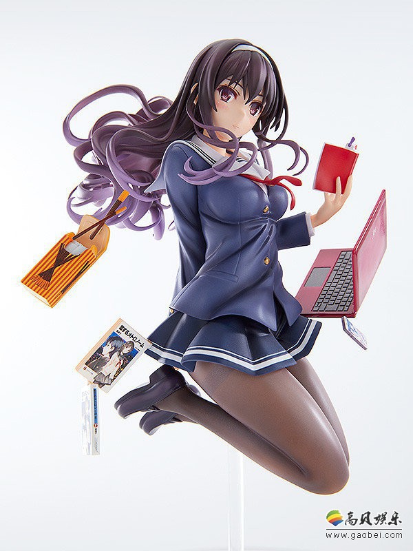 《路人女主的养成方法》霞之丘诗羽JK服手办公开！搭配黑丝成熟度很诱人