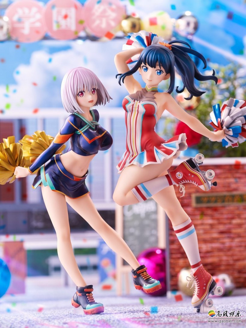 《SSSS.GRIDMAN》宝多六花＋新条茜拉拉队手办公开！萌妹纸青春洋溢