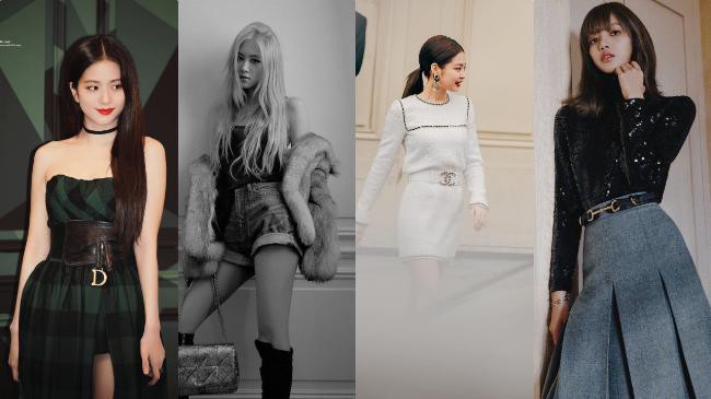 BLACKPINK四人各具魅力，分别代言不同高奢品牌，完美展现出别样魅力