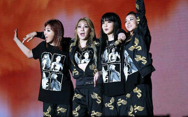 2ne1解散过程图片