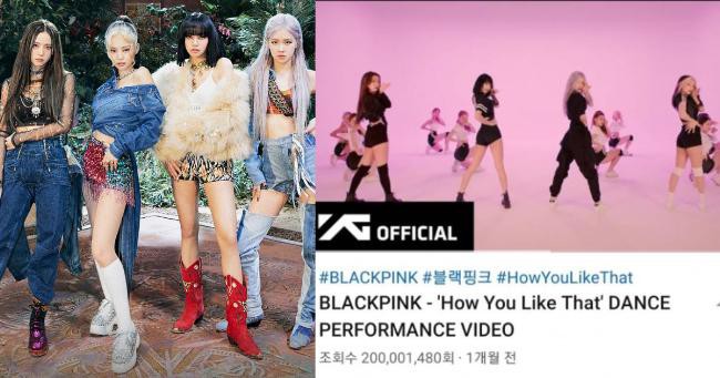 BLACKPNK“How You Like That”舞蹈练习片不遑多让！再次写下新纪录
