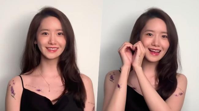 “少时”润娥手臂和锁骨「纹身」看起来真的很像之前:太妍同款纹身贴纸 “少时”润娥手臂和锁骨「纹身」看起来真的很像之前:太妍同款纹身贴纸