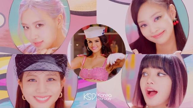 BLACKPINK发行新歌与美国歌手合作，公开概念照后，紧接著公开MV预告