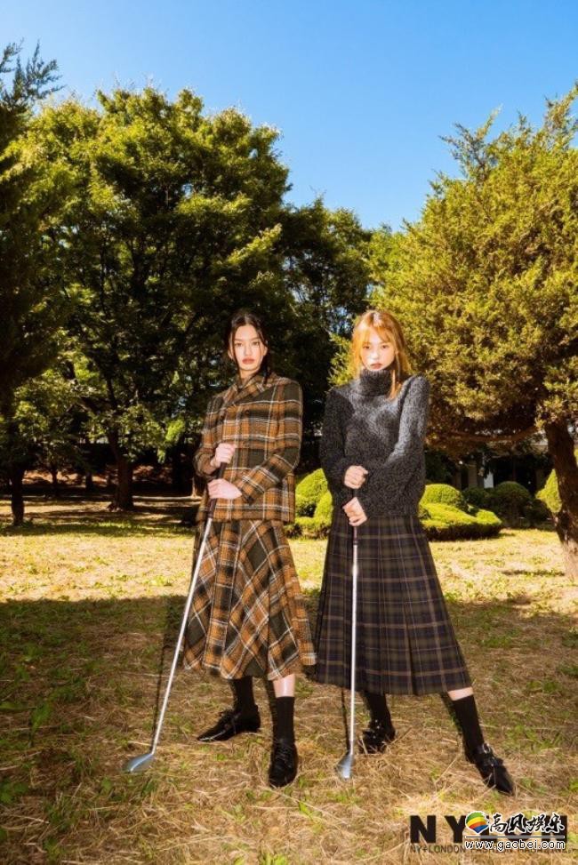 金姬贞、Byun Jungha携手为某杂志最新一期拍摄写真，展现各自不同魅力