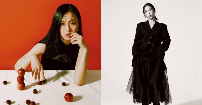 某时尚杂志二月刊特别邀请高旻示参与画报拍摄，展现出她那不一样的魅力