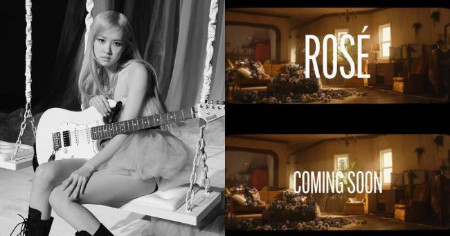 BLACKPINK女团Rosé上月底闪电公开个人歌曲预告！观看次数在一路狂飙