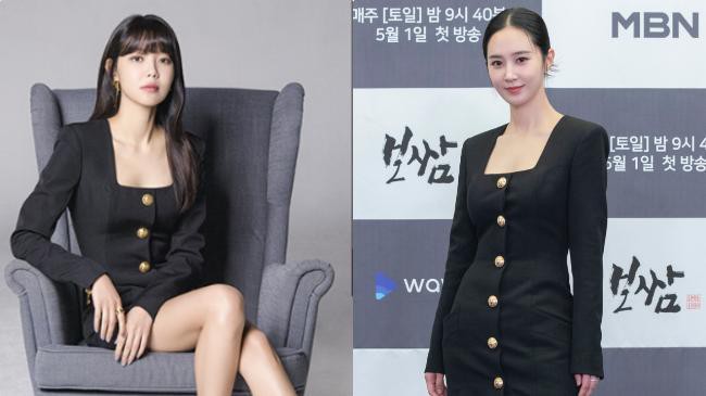 少女时代秀英和Yuri撞衫会撞出怎样效果？满身端庄贵气，优雅女人味十足