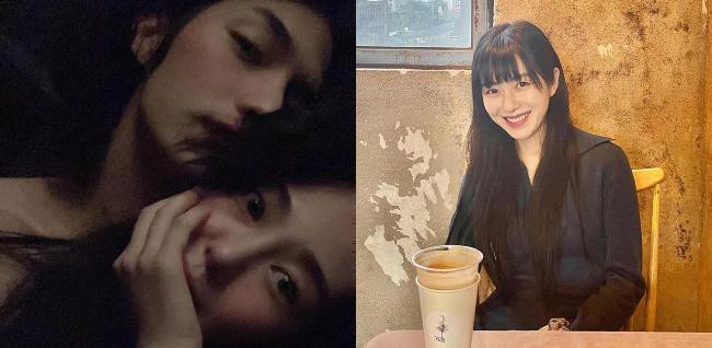 偶像女团AOA出身的成员珉娥，在IG上分享了与陌生男子合照，承认新恋情