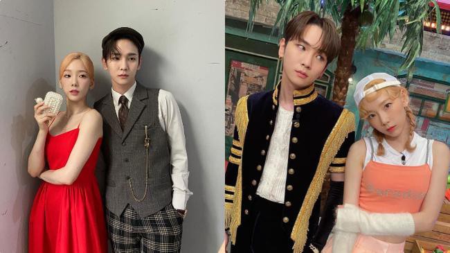 少女时代的太妍和SHINee的Key！两人一起同框就让人联想到「豪门姐弟」
