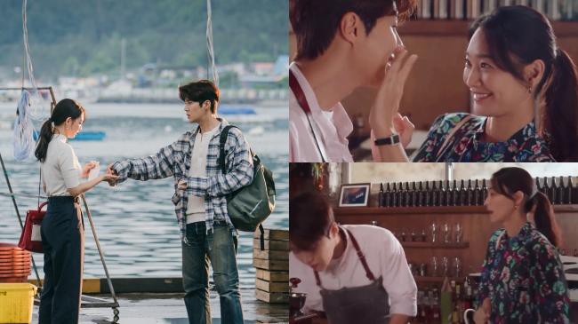 热播剧《海岸村恰恰恰》第十集尾声:申敏儿从首尔赶回公辰跟金宣虎告白 热播剧《海岸村恰恰恰》第十集尾声:申敏儿从首尔赶回公辰跟金宣虎告白