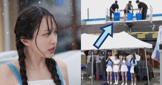 《IDOL：The Coup》女爱豆戏里超可怜，戏外超敬业，淋雨戏NG要重来