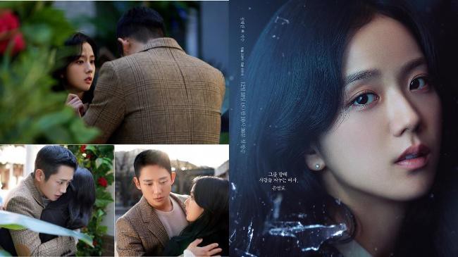 复古新剧《雪降花》公开两位主角同框首发剧照：Jisoo特写海报真的太美